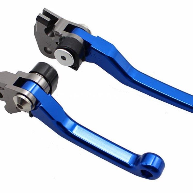 Honda CRF150R Off-Road Parts: Adjustable Brake/Clutch Levers & Alloy Handlebars.