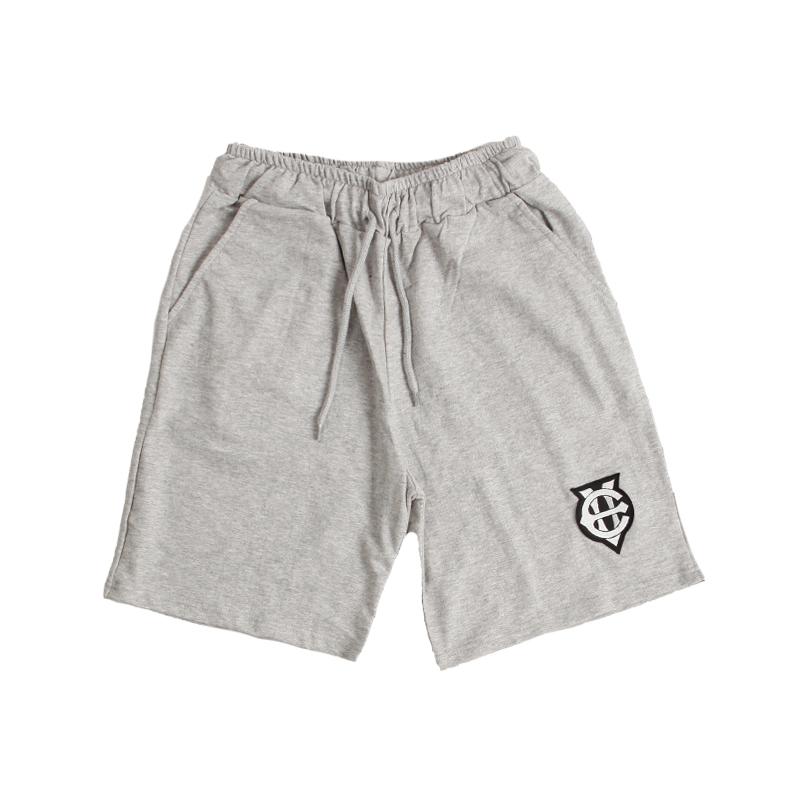 EIGHTVOLUME Ev Emblem Half Pants (Gray)