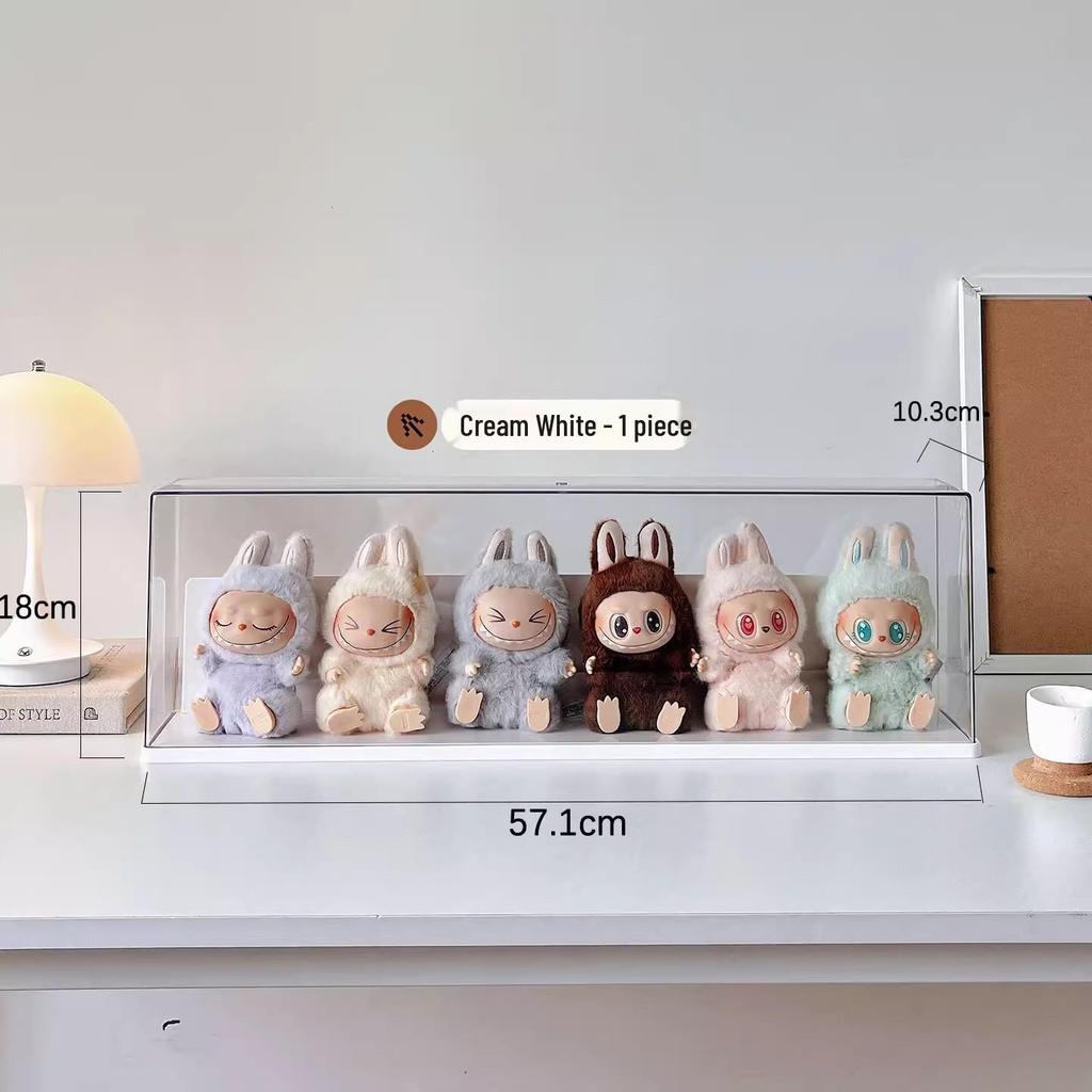 Прозрачная подставка Labubu для фигурок Pop Mart: Шкаф для хранения blind box