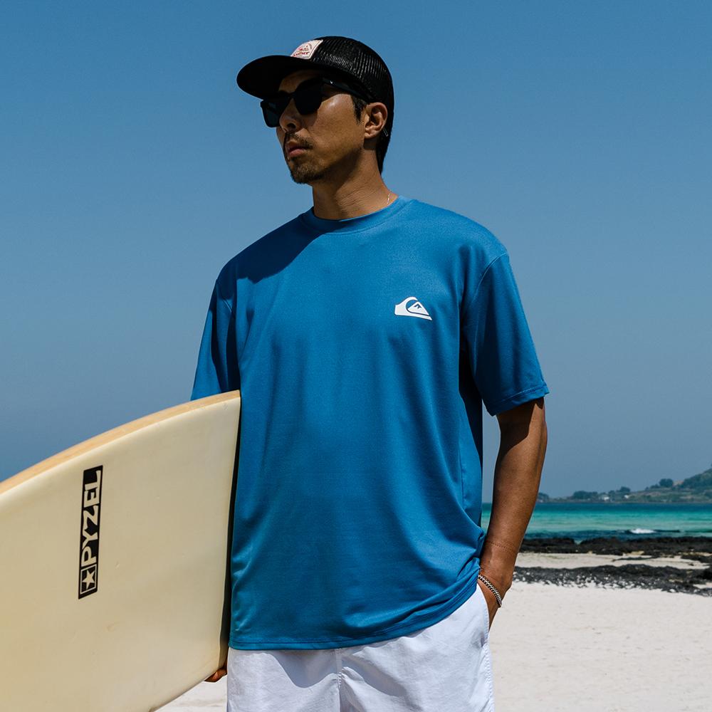 Мужская свободная рашгард QUIKSILVER Qs1072Jmt