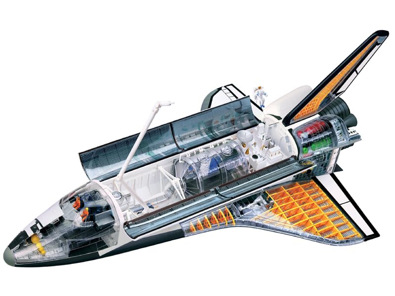 4D Vision Vehicles (Space) – Cutaway Model –Space Shuttle Fame Master 4D Master Educational Toys STEM
