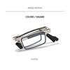 Retro Folding Reading Glasses for Men Women Metal Frame Anti-blue Light Eyeglasses with Free Case