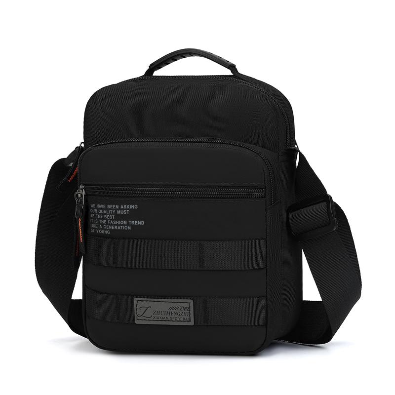 Мужская дорожная наплечная сумка Модная повседневная лоскутная сумка Высококачественная ткань Оксфорд Водонепроницаемая многофункциональная сумка через плечо