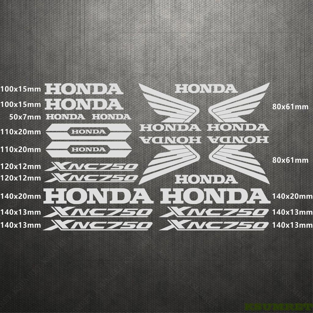 cwcr1 For Honda Motorcycle Stickers NC750X Logo Decal Waterproof