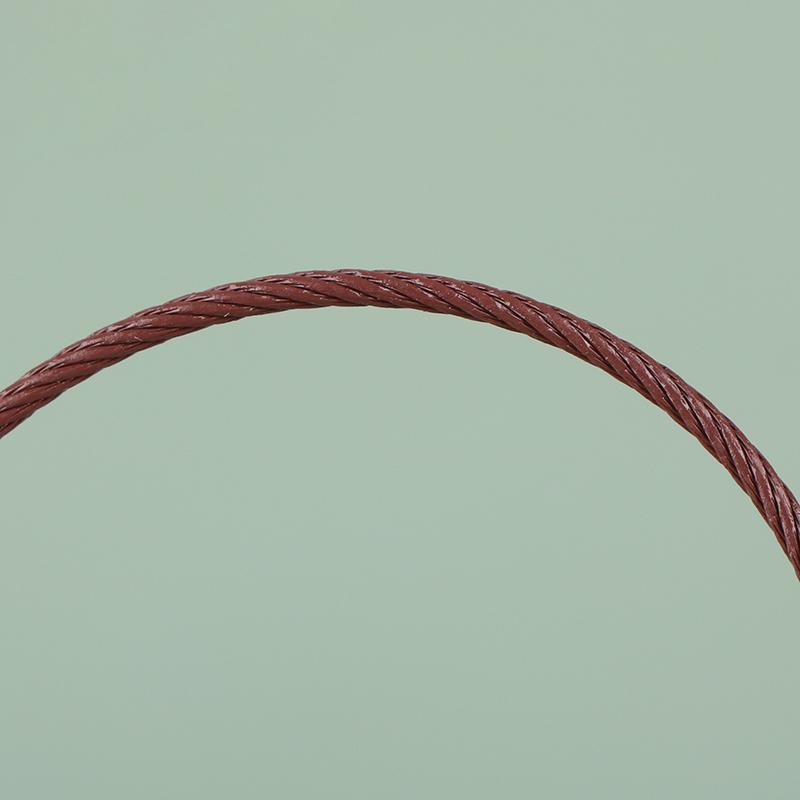 10 шт. случайной длины 15 см стальной проволочный брелок стальной трос брелок трос брелок трос багажная этикетка кольца трос кольца для ключей