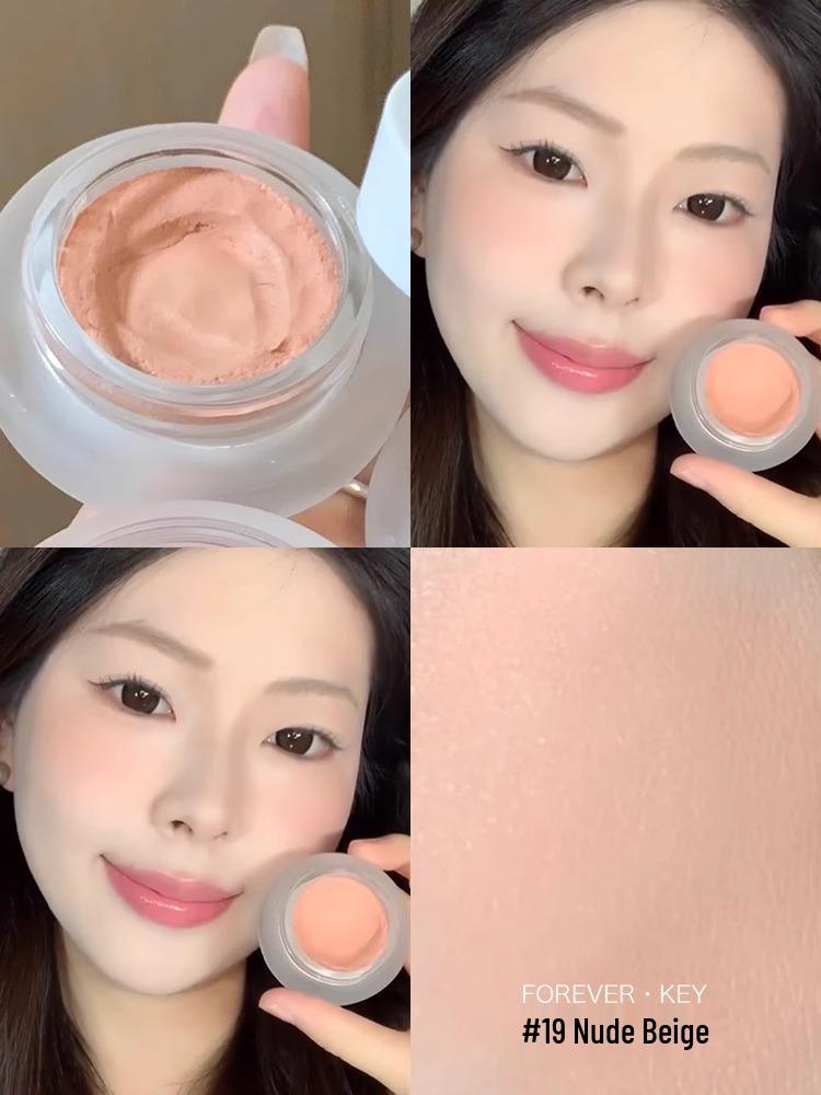 Foreverkey Расширяющийся румяна и тинт для губ 4г: Кремовые румяна и тинт для губ двойного назначения