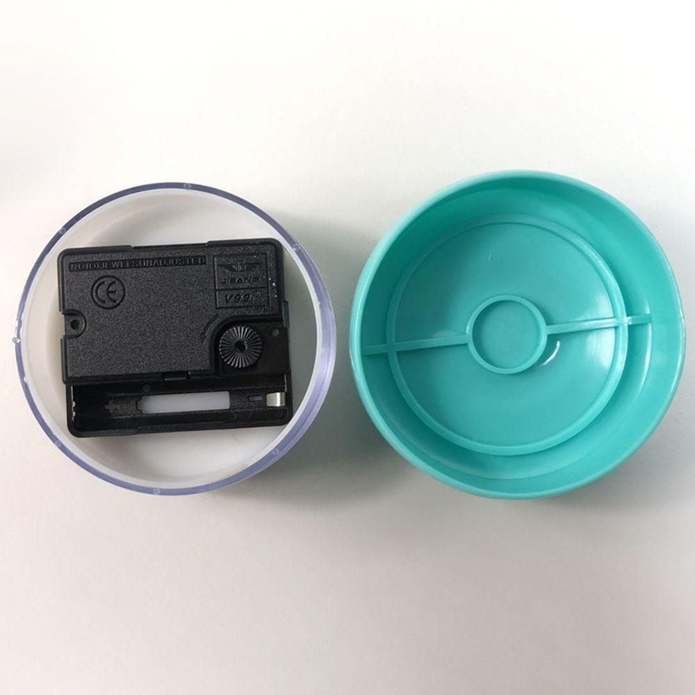 Мини настенные часы на присосках для ванной комнаты, душа, противотуманные, водонепроницаемые, 7 см, кухонные, туалетные, маленькие кварцевые настольные часы