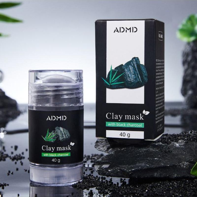 Грязевая маска с бамбуковым углем, очищающая, контролирующая жирность, грязевая маска, адсорбирующая, сужающая поры, очищающая грязевая маска