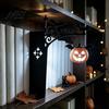 Decorative Bookends with Light Retro Bookend LED Night Warm Glow Hanging Mini Lantern, Anti-Slip Bookshelf Lamp Book Holder, for Reading Nook