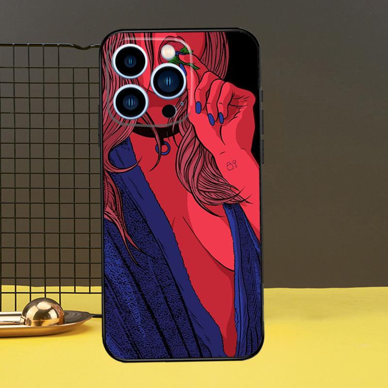Сексуальный чехол для телефона в бикини для девочек iPhone 12 13 Mini 11 14 Pro Max X XS XR Max 7 8 Plus SE, мягкий чехол Fundas
