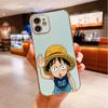 Для Redmi Note 13 Pro 12 Pro 12S 11 Pro 11S 10S OPPO A38 A77s A96 Realme C33 C65 OnePlus мягкий TPU полный объектив защитный чехол милый дизайн Luffy телефон
