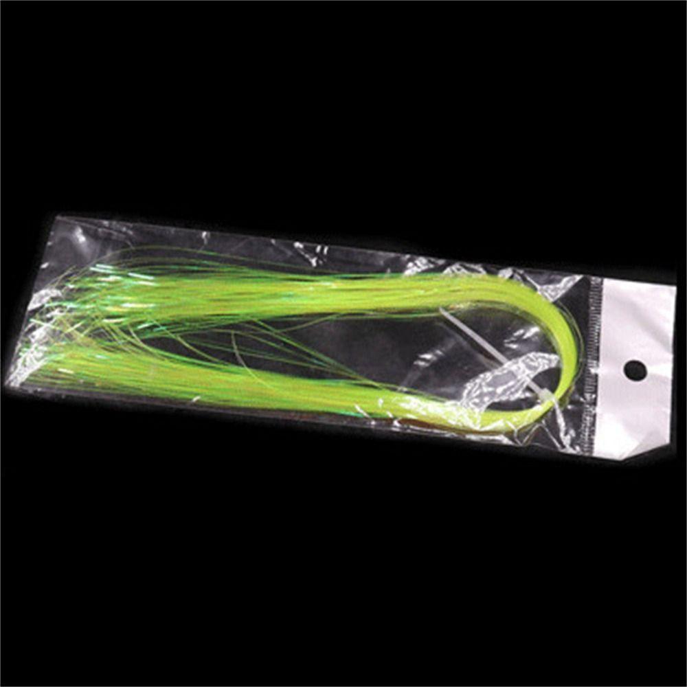Shining Fly Fishing Jig Hook Streamer Fly Tying Tinsel Assist Hooks Line Fly Tying Materials