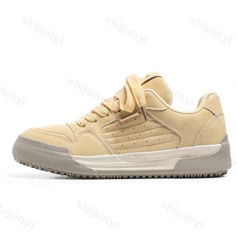 Модная мужская спортивная повседневная обувь 2025 Новая весенняя модная тенденция Удобная универсальная обувь на толстой подошве Низкие кроссовки с массивной подошвой и нескользящей подошвой