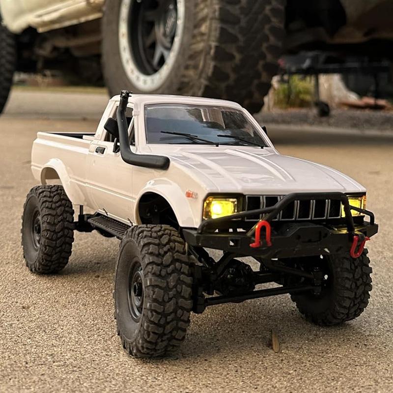 Масштабная модель WPL C24-1 RC Рок-краулер RC Грузовик 4WD 1/16 Радиоуправляемый Пикап Ползун Внедорожник 2.4G Полностью Управляемый RC Детская Мальчик Взрослый Игрушка Подарок