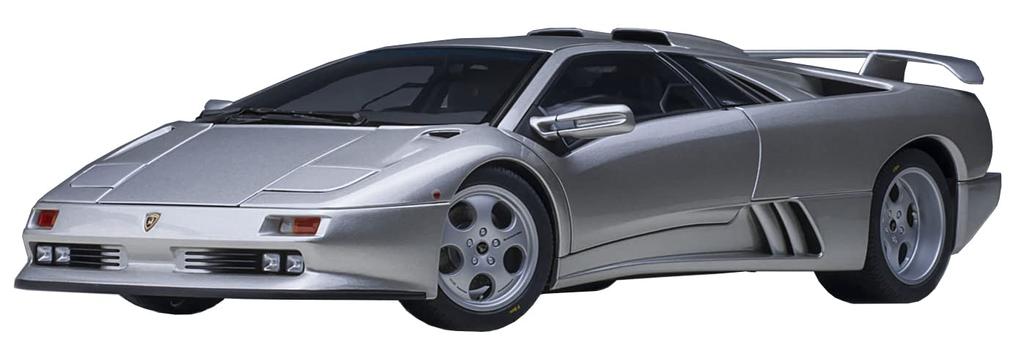 AUTOart Lamborghini Diablo SE30 Jota Silver Finished Product 79143 1/18 TITANIO/Metallic