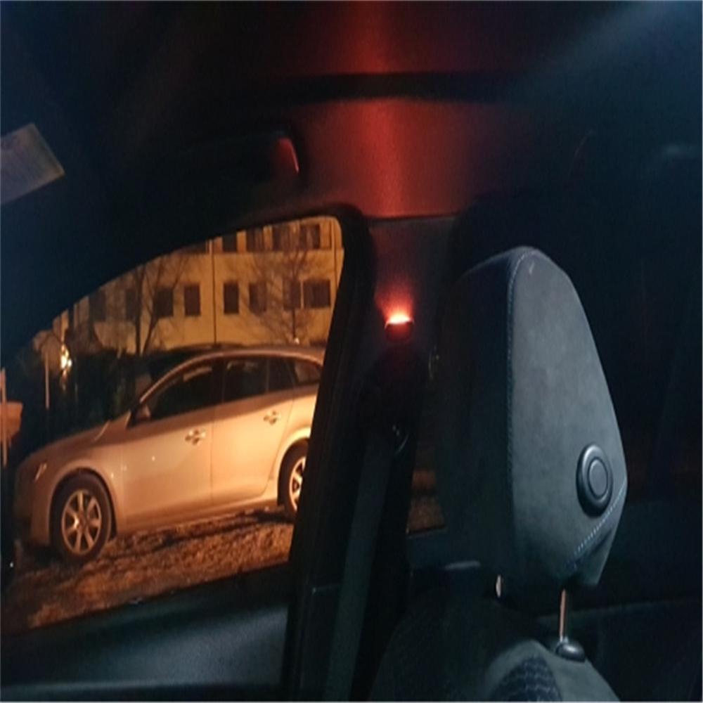 Автомобильная светодиодная подсветка салона Подсветка B-стойки с двумя переключаемыми цветами света для BMW 3 серии F30 F35