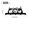 Шикарная настенная вешалка для ключей Husky Trio, стильная черная металлическая вешалка для прихожей, декоративный крючок для хранения вещей для дома и организации пространства в комнате