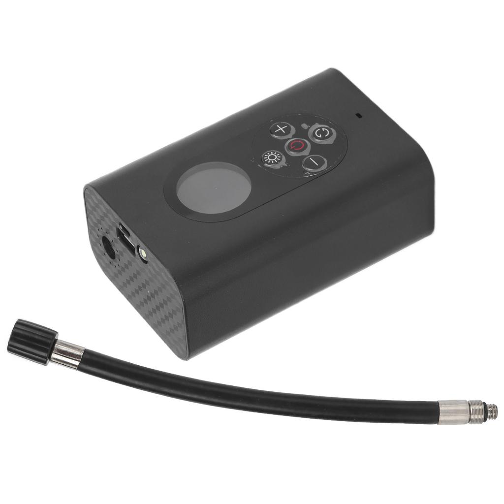 Электрический воздушный насос Портативный беспроводной USB перезаряжаемый умный насос высокого давления с ЖК-дисплеем светодиодной подсветкой