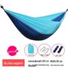Outdoor Lightweight Parachute Fabric Double Hammock for Travel and Leisure