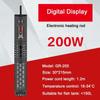 200 Вт Aquario Погружной нагреватель для аквариума Aquecedor Para Fish Tank кварцевое стекло ЖК-дисплей 220 В цифровой нагревательный стержень