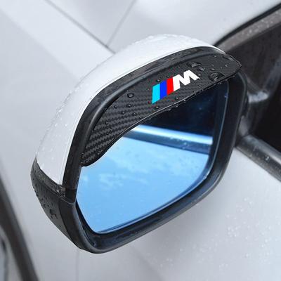 AAAQL1 Карбоновое волокно Козырек от дождя и солнца на зеркало заднего вида автомобиля Для с эмблемой M E46 E36 E34 F10 E90 F30 E60 F30 E53 E30 E92 E87