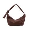Vintage Soft Pleated Pu Leather Dumpling Casual Crossbody Shoulder Bag