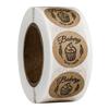 50-500pcs Gift Cake Baking Packaging Decoration Stickers Delicious Donut Style Stickers Gift Packing Supplies Adhesive Stickers