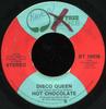 7inch Record HOT CHOCOLATE - Disco Queen / Makin' Music BT16038 Big Tree Record US Soul/Funk Used