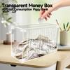 Прозрачная акриловая копилка со счетчиком для детей и взрослых, прозрачная копилка для монет, контейнер для денег, коробка для экономии денег, подарок для мальчиков и девочек