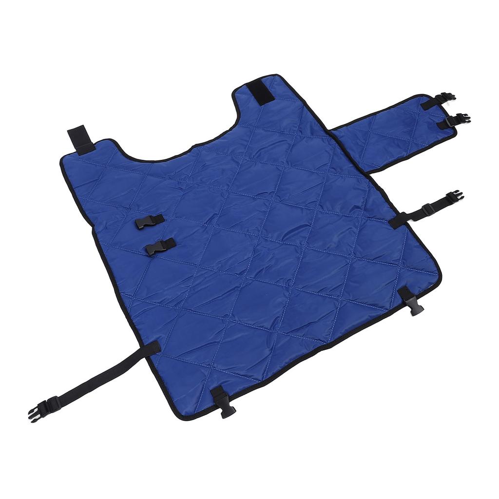 Одеяло из телячьей шерсти, утолщенная ткань Оксфорд, ветрозащитная, водостойкая, зимняя, теплая одежда, пальто для телячьей шерсти