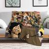 7 total drama island Throw Blanket Warm Flannel Blanket for Couch Chair Bedroom