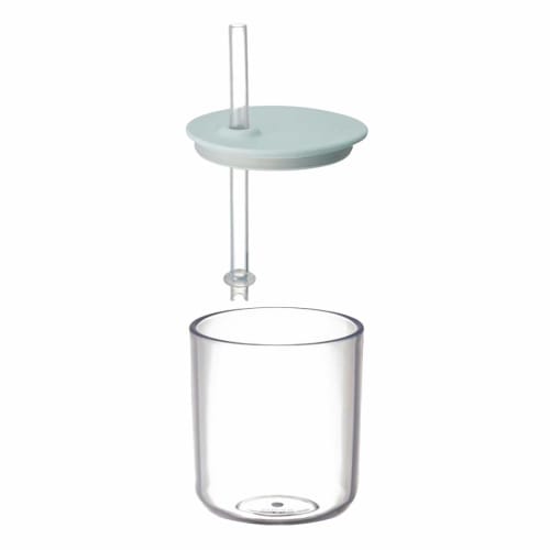KINTO BONBO Straw Cup, 200ml, Blue-Gray, Kids/Baby, Dishwasher Safe, Gift, Baby Shower Gift, 26380