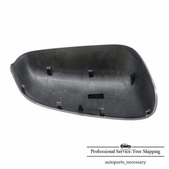 Подходит для Honda Fit/Jazz 2009-2013 Левая сторона водителя Крышка накладка зеркала заднего вида Серебристый