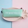 PU Pen Bag Large Capacity Pen Storage Bag Cute Pencil Box  Student