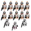 13 Pack Baccara Commander Clone Trooper Star Wars Series Building Block Minifigure Toy Set for Boys