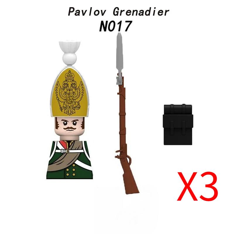 MOC Средневековый Военный Наполеоновские Войны Строительные Блоки Британская Французская Армия Пехота Кавалерия Фигурка Солдата Кирпичный Конструктор