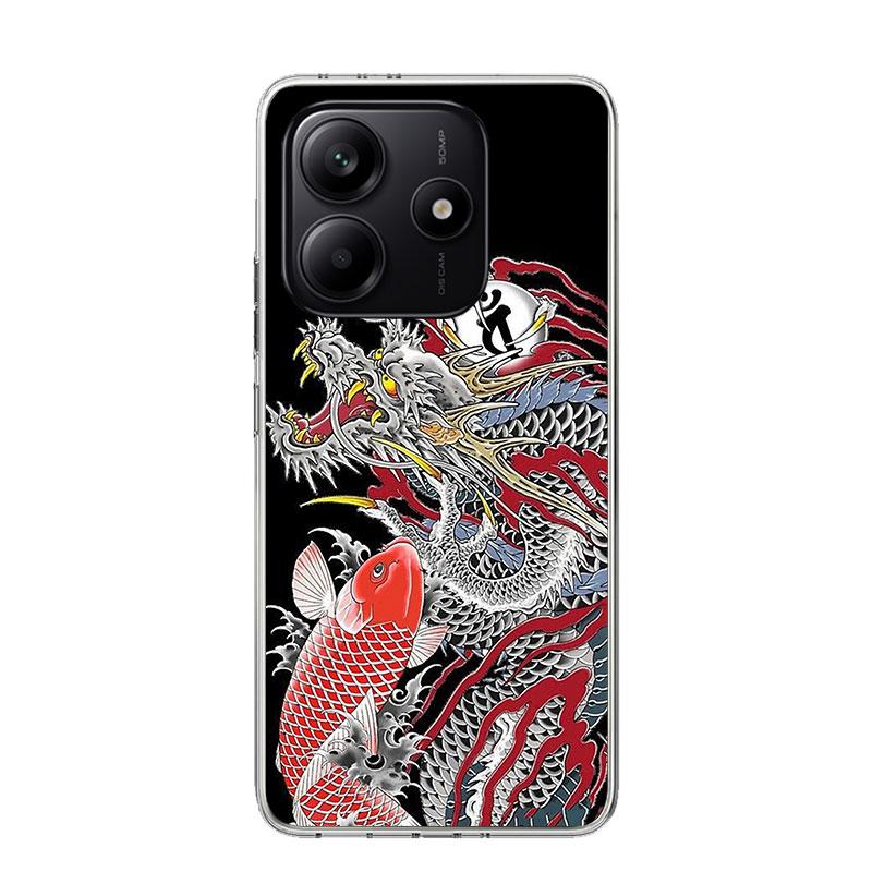 Yakuza 0 Game Phone Case For Xiaomi Redmi Note 15 14 13 12S 12 Pro Plus 11S 11E 11 11T 10S 10 Art Soft Pattern Cover Redmi Note