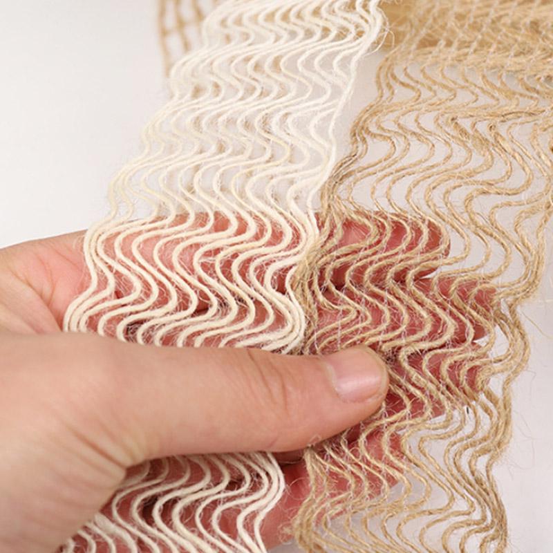 Festival Decoration Crafts Natural Ribbon Jute Burlap DIY Party Supplies Hemp Ribbon Gift 2M/Roll