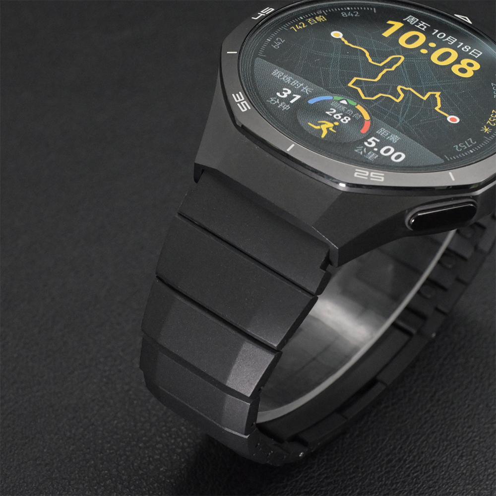 22mm Stainless Steel Bracelet for Huawei Watch GT5Pro 46mm 4Pro Men Strap for Samsung Galaxy Watch 46mm Amazfit Balance GTR Band