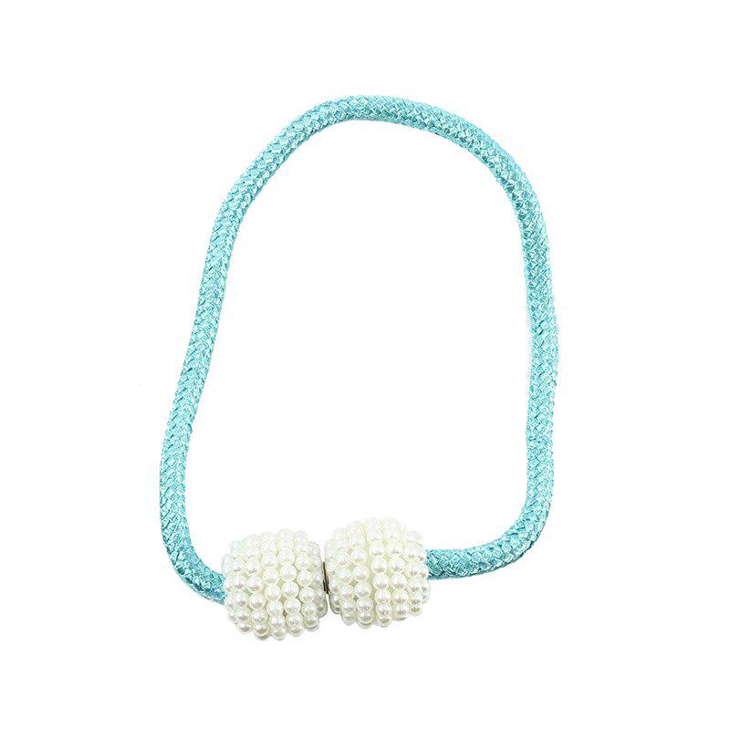 Pearl Magnet Curtains Buckles Modern Window Curtains Magnetic Tieback Holder Clips Holdbacks Curtain Strap Accessories