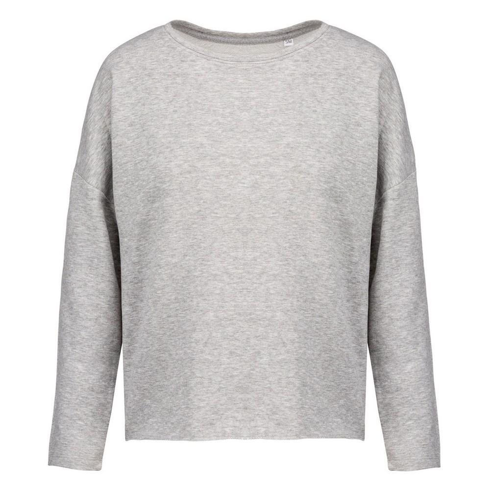Kariban Womens/Ladies Heather Oversized Sweatshirt