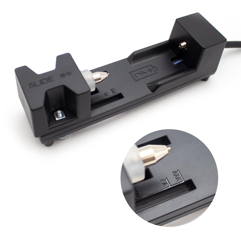BAAU 18650 26650 21700 Lithium Battery Four-Wire System Internal Resistance Meter Test Bracket Battery Fixture Clamp Holder