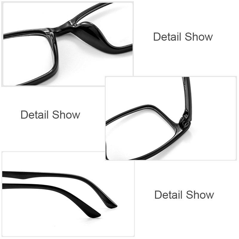 Очки для чтения Crystal для мужчин и женщин, устойчивые к царапинам, черные и красные