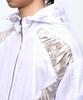 Rssc Curvy Incision Wrinkle Windbreaker - White