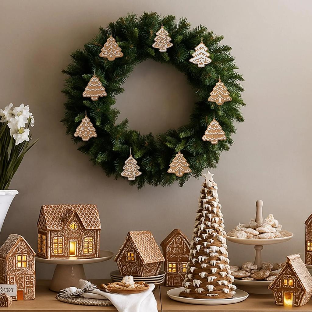 Украшения для рождественской елки, Подвесные украшения, Рождественские украшения, Подходят для рождественских елок, Зимние поделки 2D