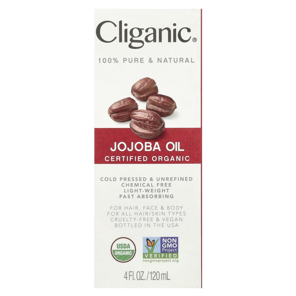 Organic Jojoba Oil, 120Ml(4Fl Oz)