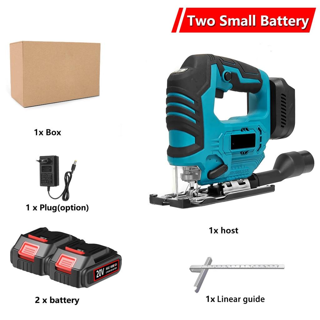 2800 об/мин Бесщеточный Электрический Лобзик Аккумуляторный Перезаряжаемый Лобзик Бытовой Портативный Деревообрабатывающий Электроинструмент