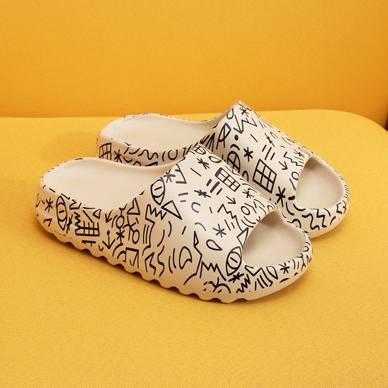 Летние кокосовые пляжные сандалии Putian 2025: Модные парные уличные тапочки большого размера