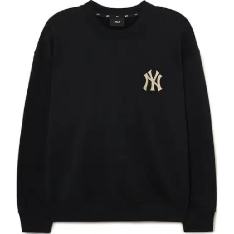 New MLB Sweatshirts Unisex Black 3AMTB1034-50BKS