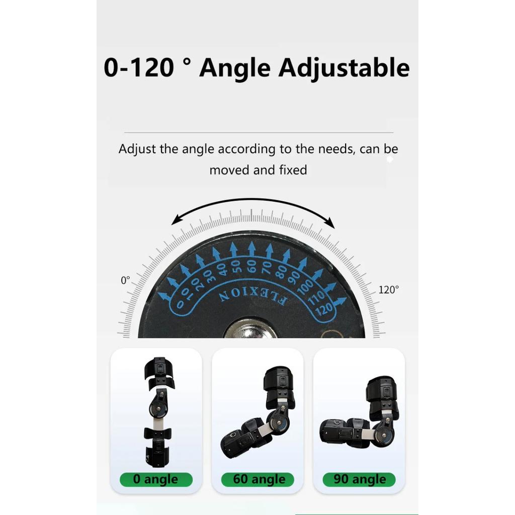 Регулируемый легкий и дышащий шарнирный ROM локтевой бандаж для восстановления после травм руки